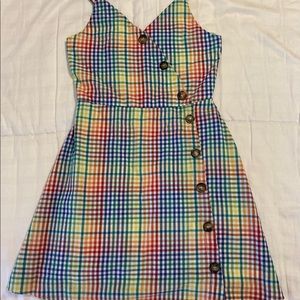 Amy Byer Gingham Sundress. Size 10. Worn once!